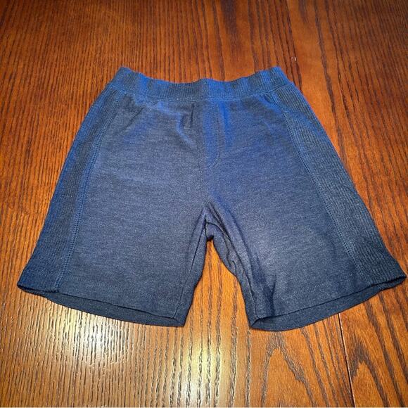 NWT Chaser Navy Elastic Waist Pull On Soft Shorts Size 6 Kids/Youth - Picture 1 of 3